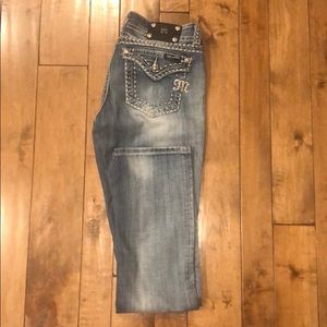 Miss Me Straight Jeans- Size 30